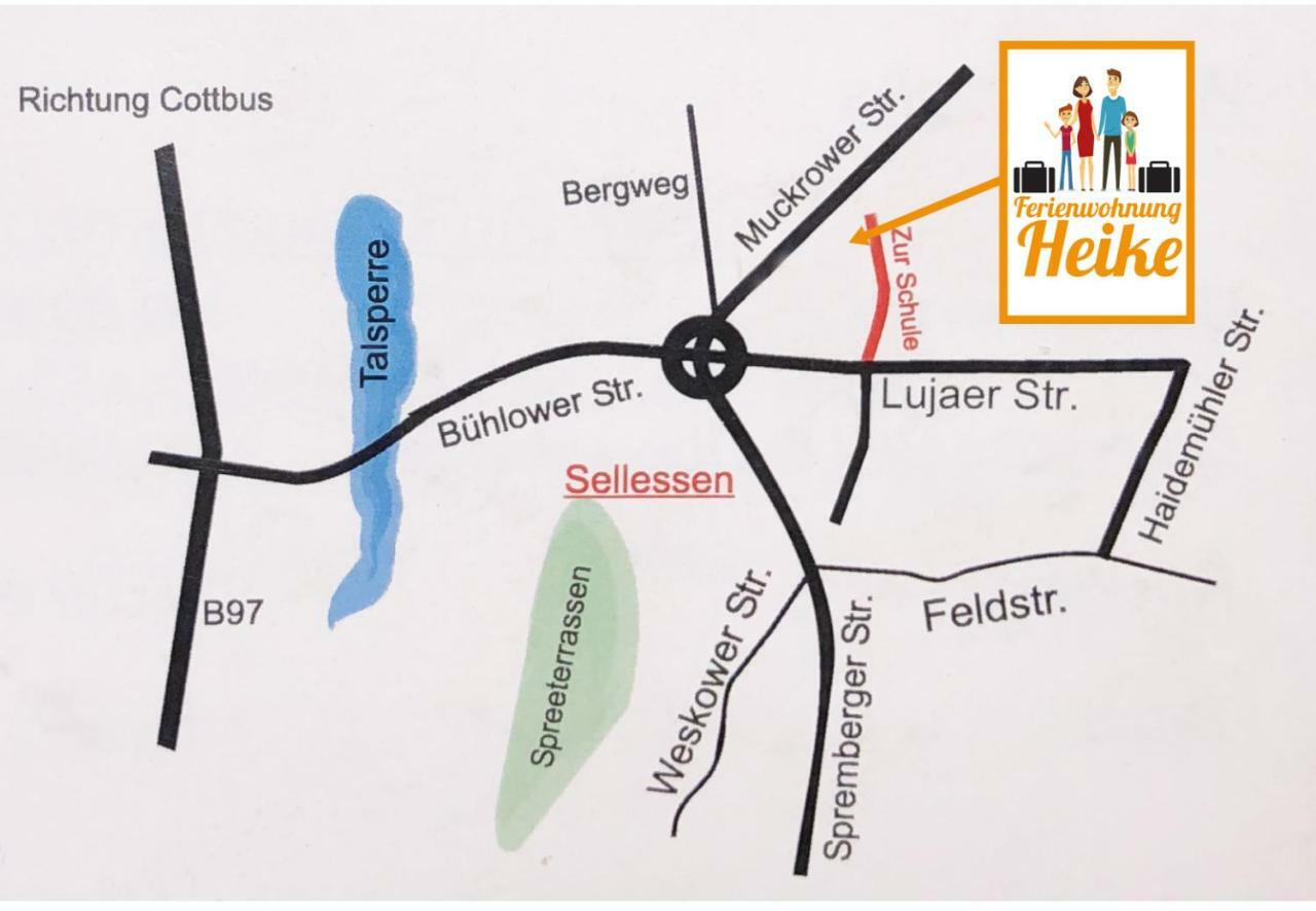 Ferienwohnung Heike Spremberg Zewnętrze zdjęcie
